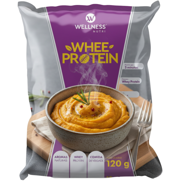 Pure Protéico de Batata Doce - Whee Protein 120g - Wellness Nutri