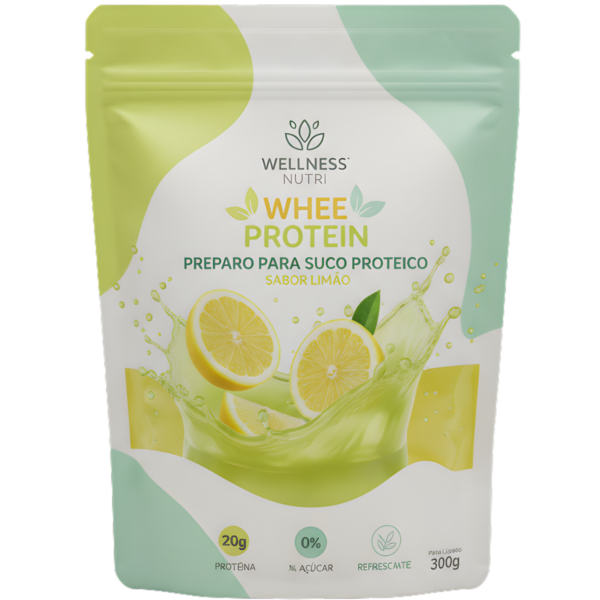 Suco de Limao Proteico - Whee Protein - 300g
